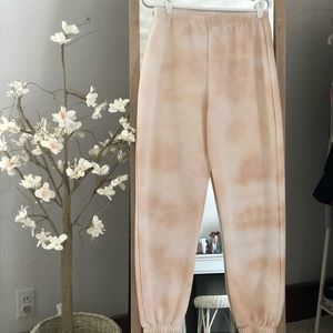 Tie dye joggers!